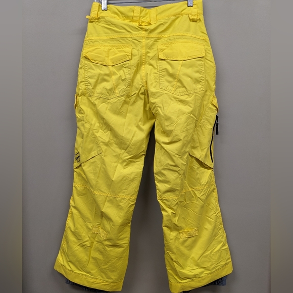 Ripzone Core Strobe Yellow Snowboard Ski Snow Pants XS - Picture 2 of 12